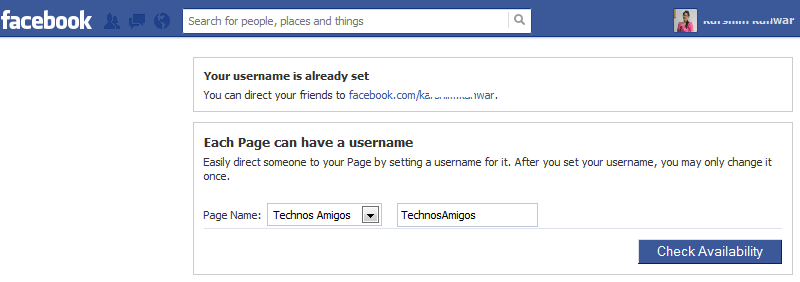 Facebook URL