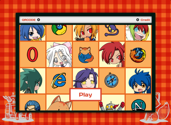 Browser Pairs game