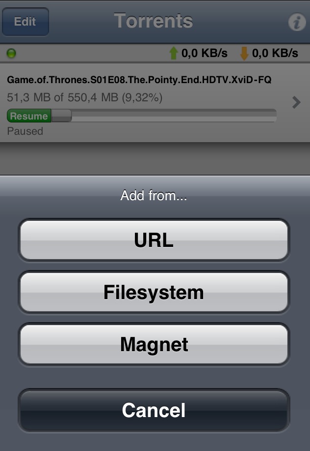 torrent client for ios 5