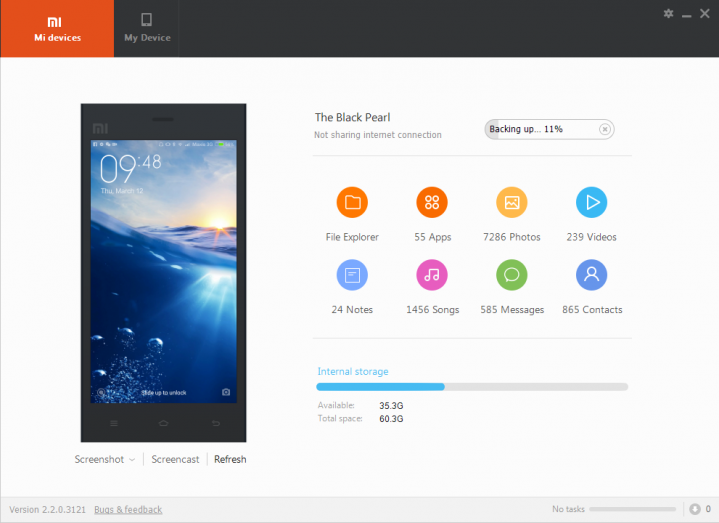 Download Xiaomi MiPhone Manager – Official Xiaomi PC Suite