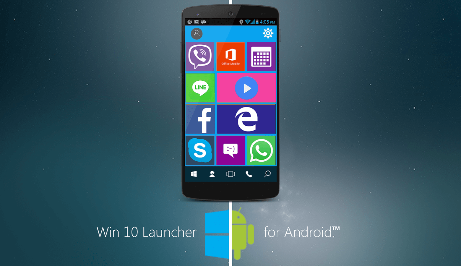 android launcher for windows 10 pc