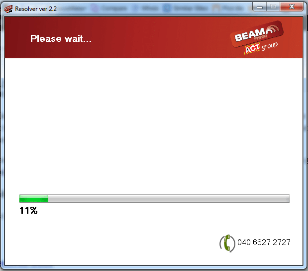 ACT Fibernet Problem