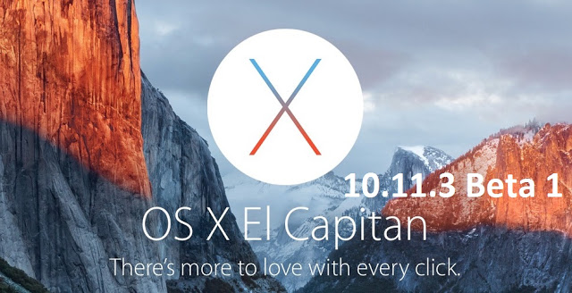 OS X El Capitan 10.11.3