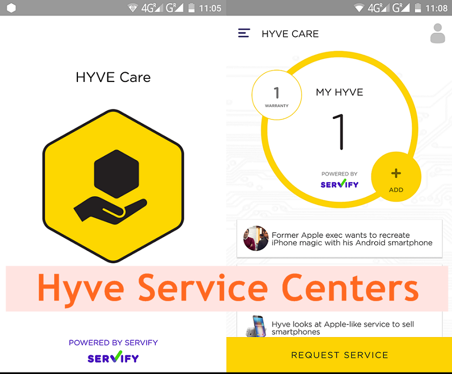 Hyve Service Center