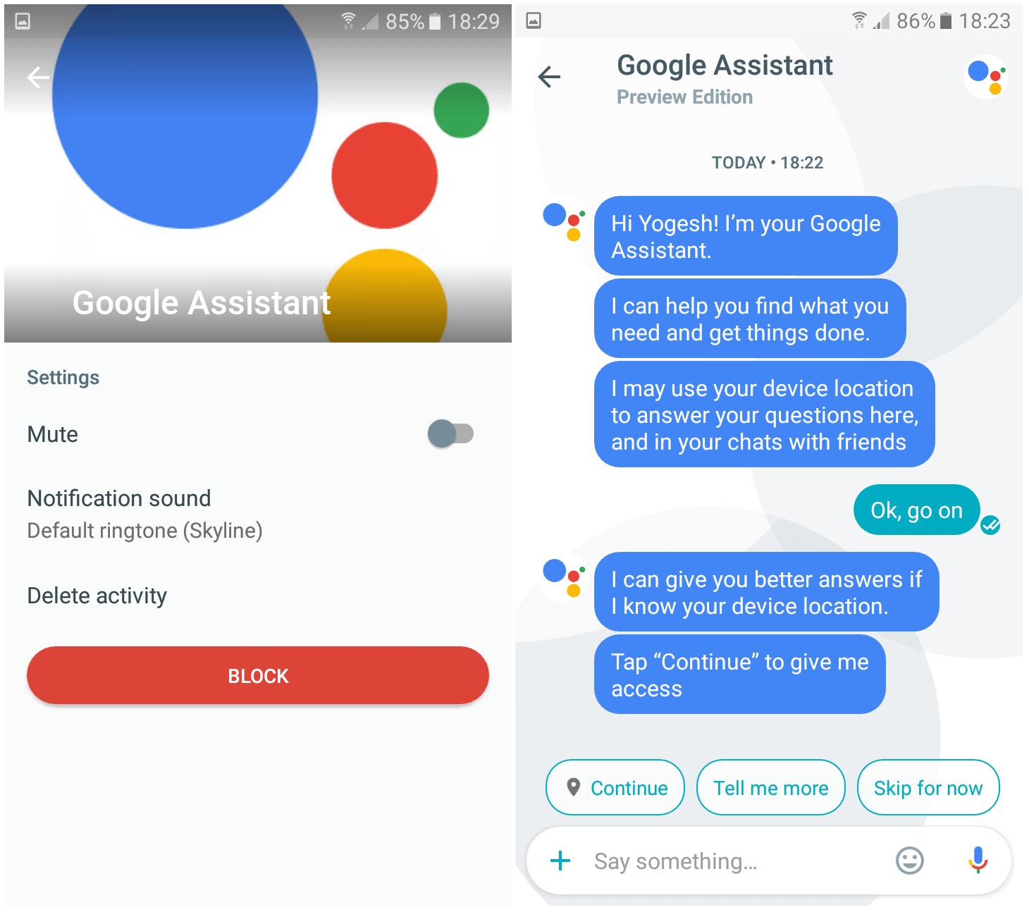 Android assistant apk