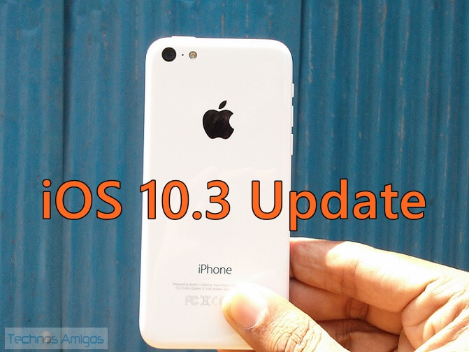 iOS 10.3 update