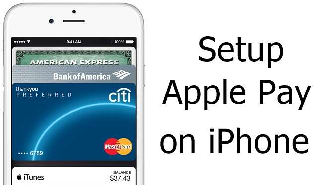 Setup Apple Pay on iPhone