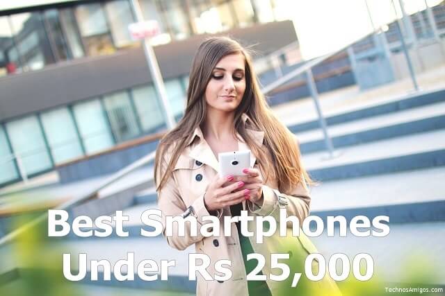 phones below Rs 25000