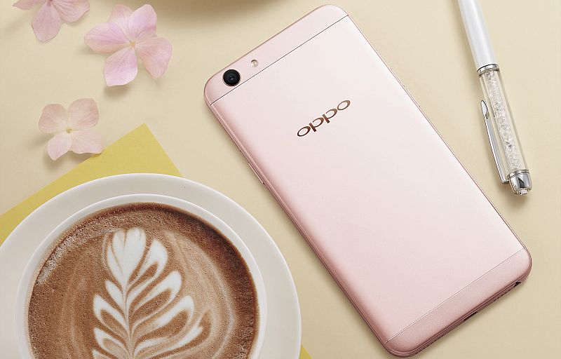 Oppo F1s Rose Gold