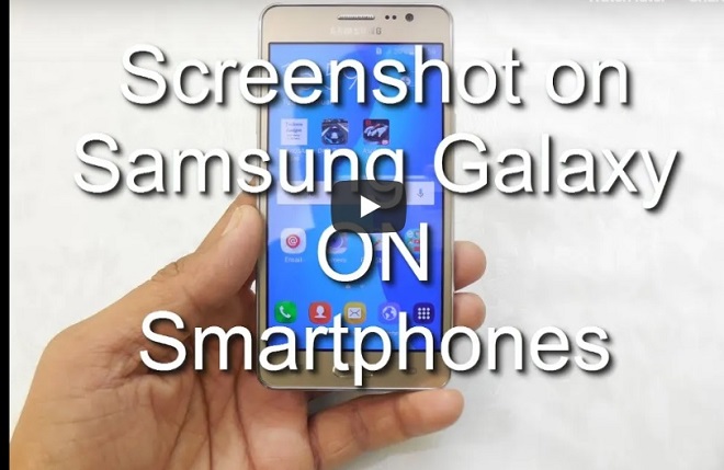 Screenshot on Samsung Galaxy Express Prime