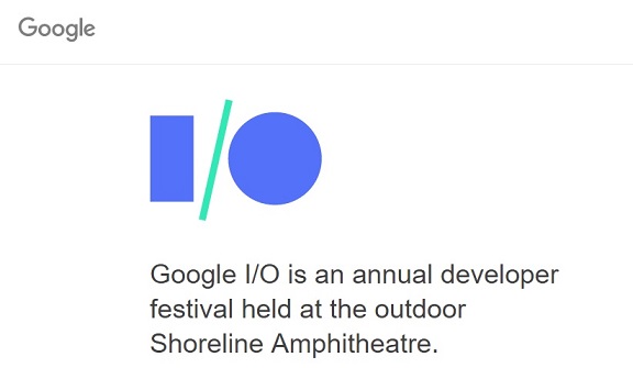 Google IO 2017