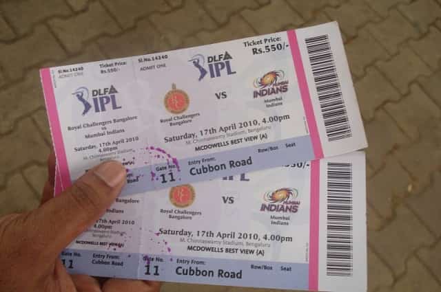 Buy IPL 2018 Final Tickets Online