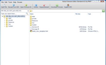 Nokia Firmware Editor