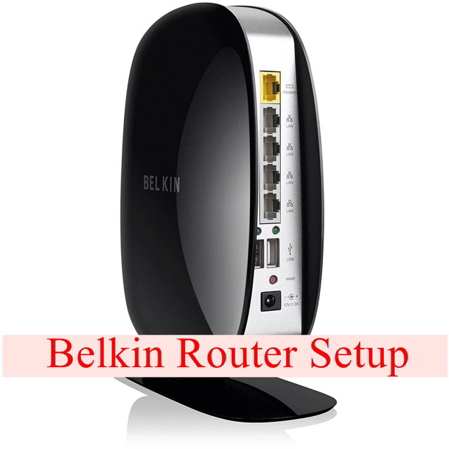 Belkin router setup