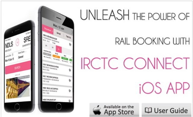 IRCTC App for iPhone