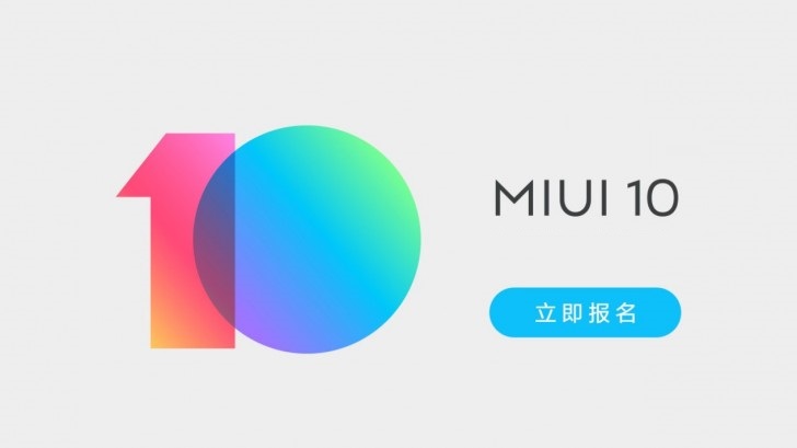 Xiaomi MIUI 10 update; MIUI 10 update, MIUI 10 download