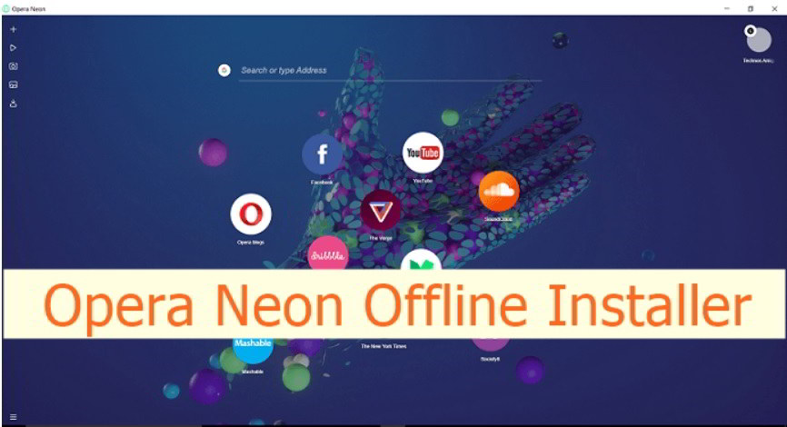 Opera Neon Offline installer