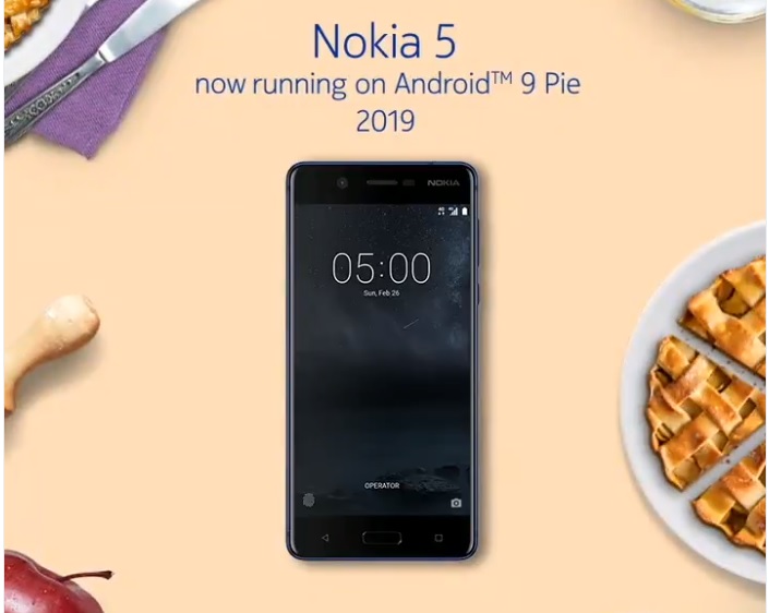 Nokia 5 Android Pie update
