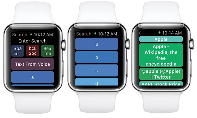 Browser for Apple Watch