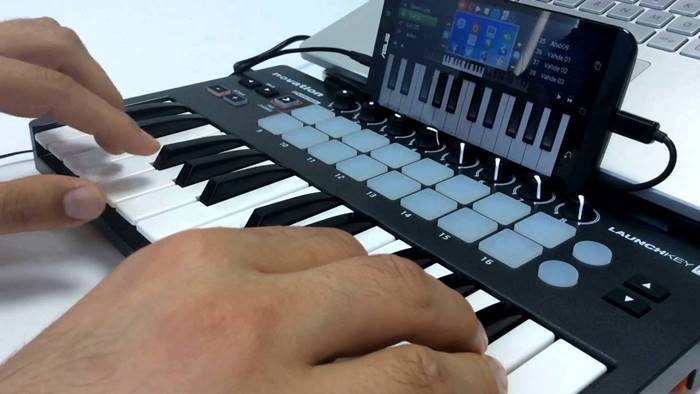 MIDI Keyboard to Android Phone