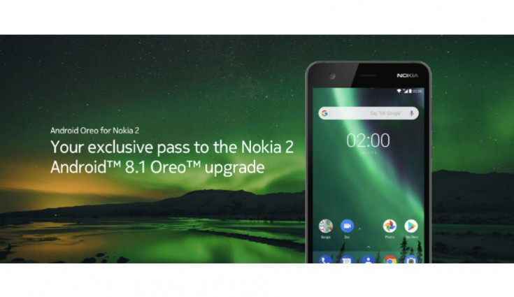 Nokia 2 Android 8.1 Oreo update