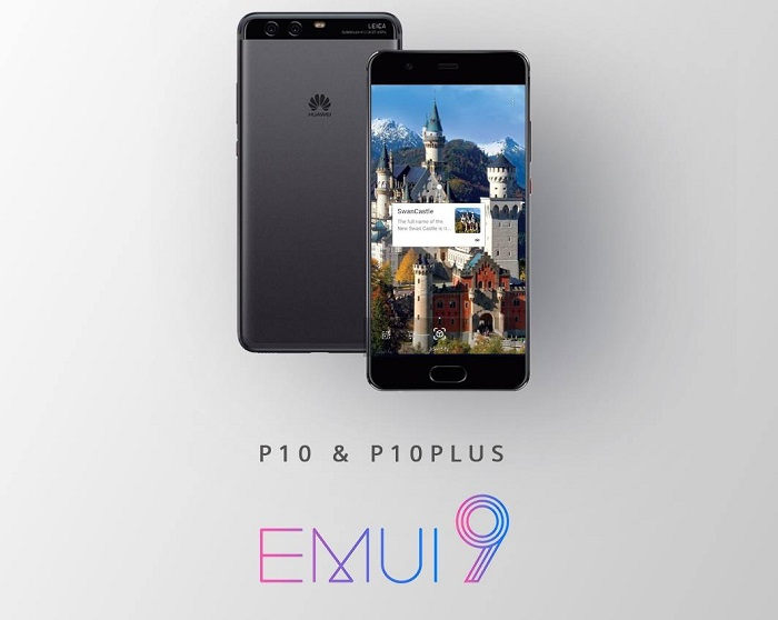 Huawei P10 Android Pie EMUI 9 update