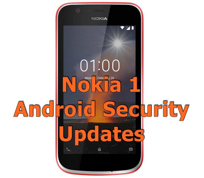 Nokia 1 Android Security updates