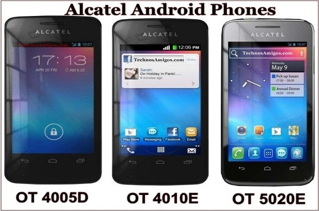 Alcatel android phones