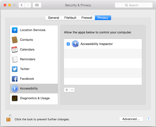 Enabling Accessibility Mac